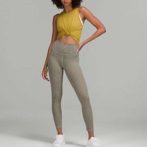 Lululemon Wunder Train High-Rise Tight 25" Thread Dye Rover Black 4